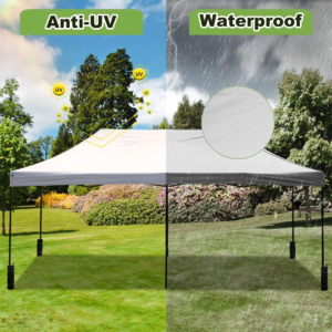 Anti-UV and Waterproof tents for rent